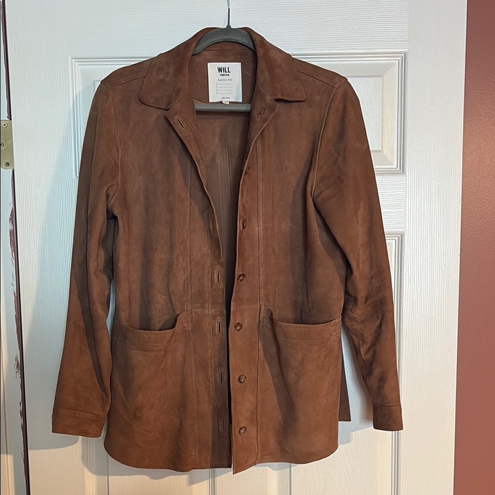 Sézane Suede Will Jacket
